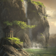 Illustration for article titled Nazi Explosions Meet Beautiful Landscape Paintings in This Video Game Concept Art